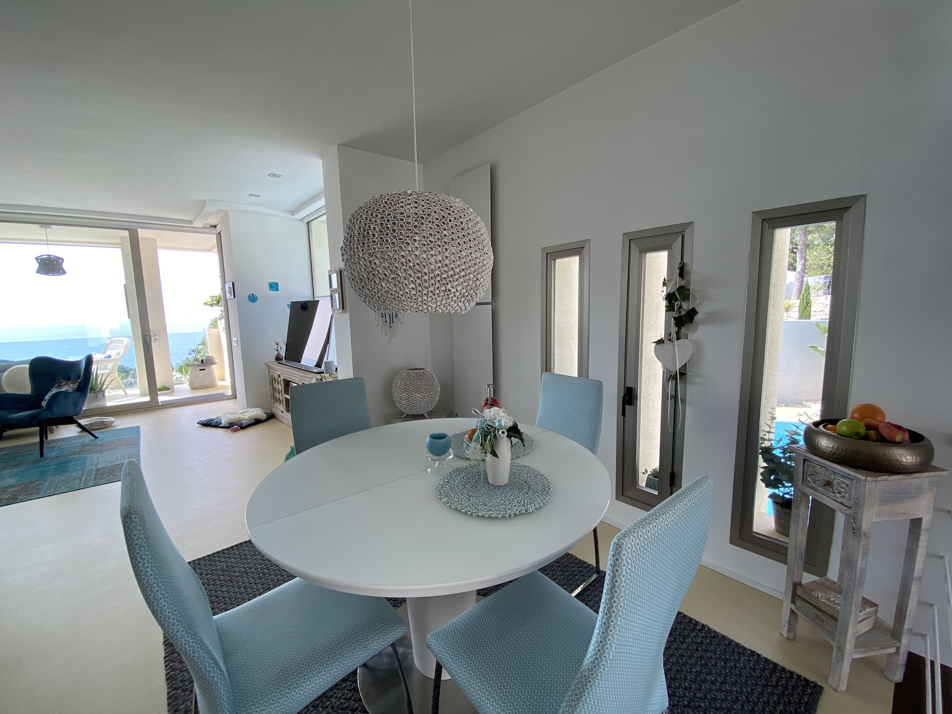 resa estates villa for sale cala vadella sea views ibiza living room.JPG